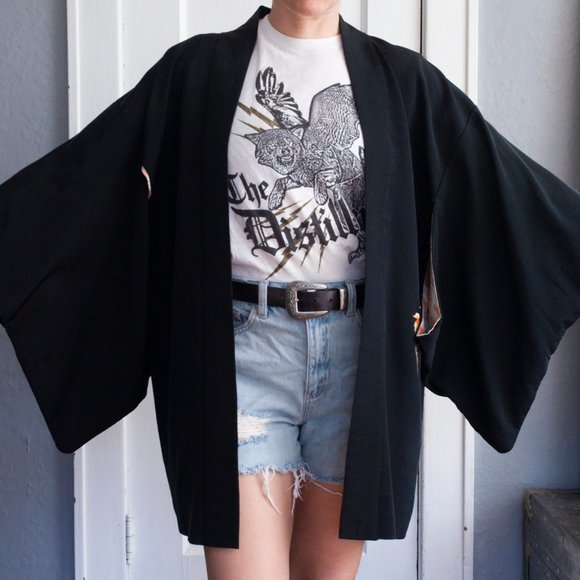 Vintage Haori Kimono Jacket - Picture 6 of 7